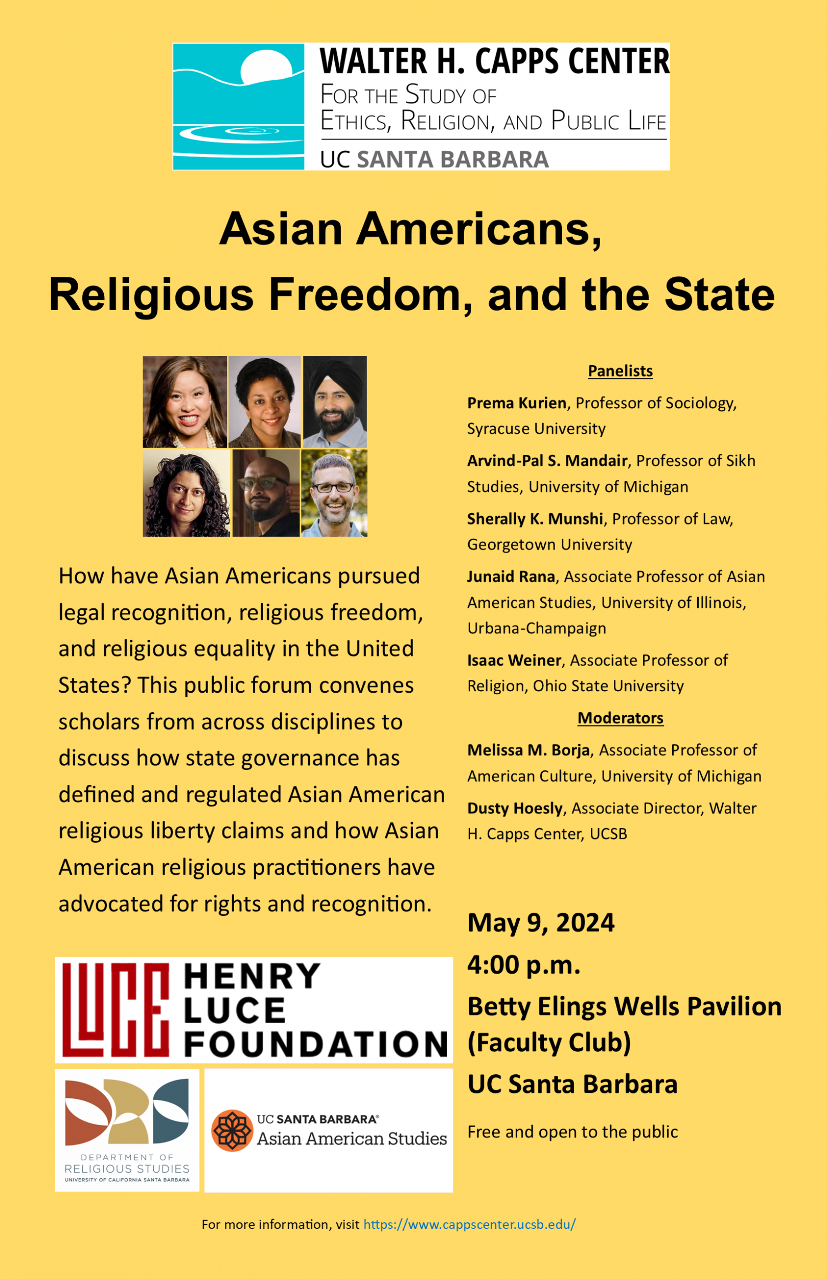 Asian Americans, Religious Freedom, and the State Event Image