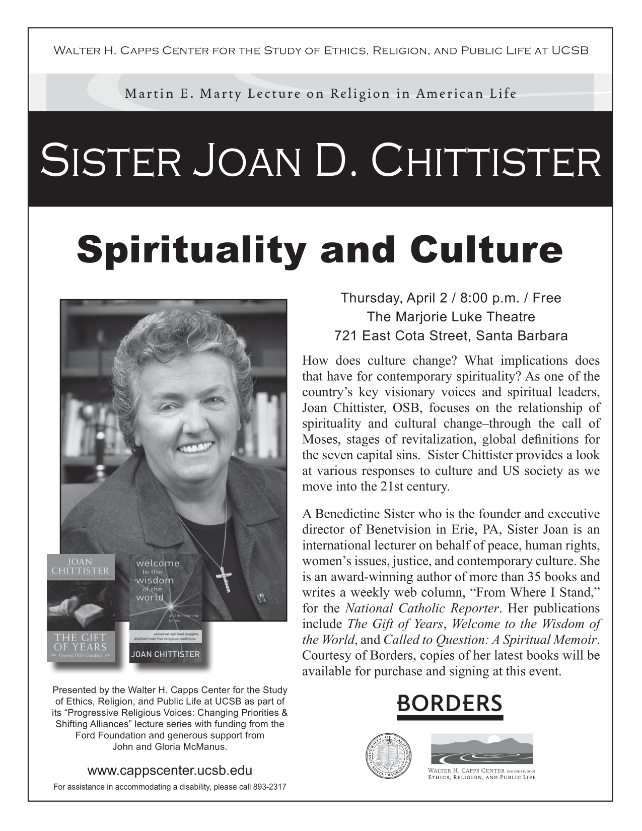 Spirituality and Culture Event Image