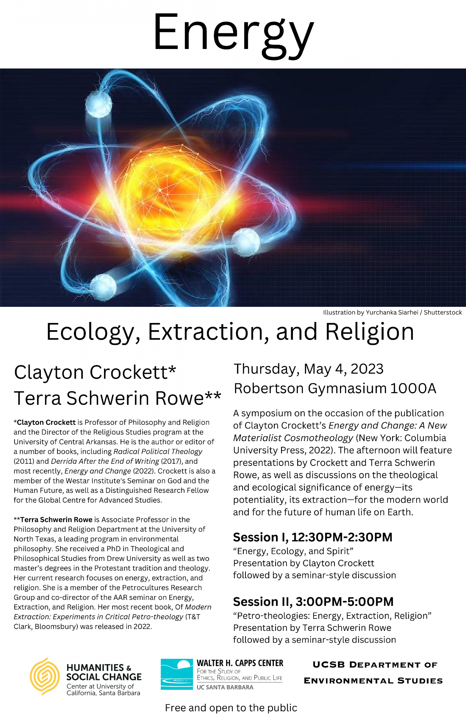 Energy: Ecology, Extraction, and Religion Event Image