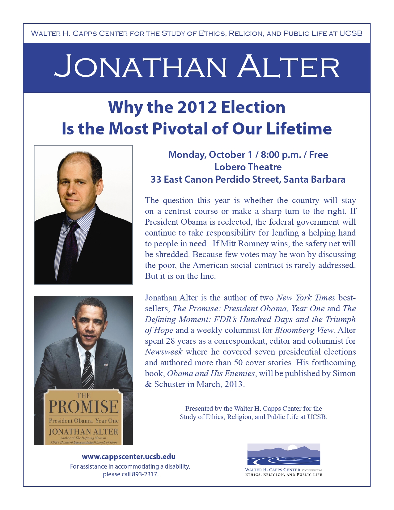 Why the 2012 Election Is the Most Pivotal of Our Lifetime Event Image