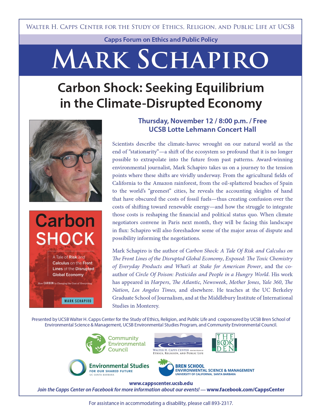 Carbon Shock: Seeking Equilibrium in the Climate-Disrupted Economy Event Image