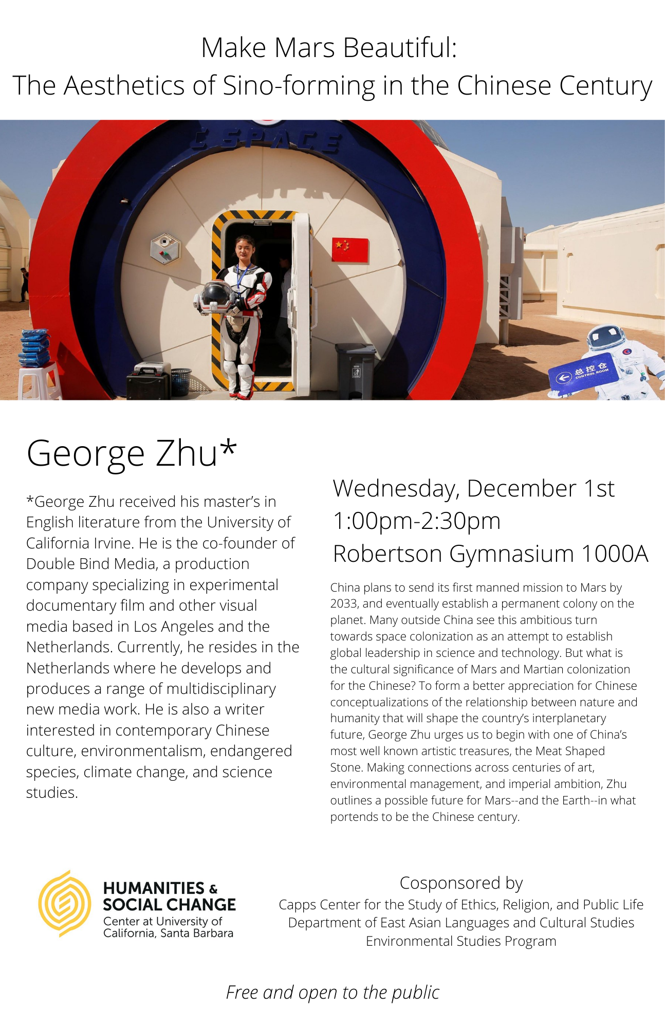 Make Mars Beautiful: The Aesthetics of Sino-forming in the Chinese Century Event Image