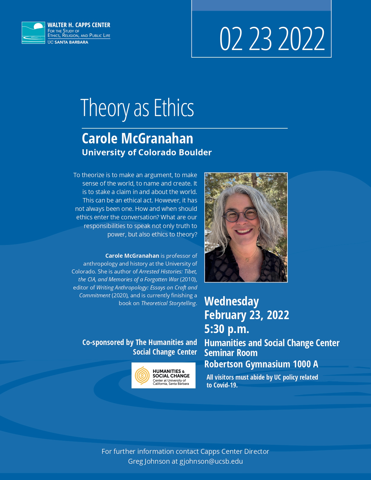 Theory as Ethics, with Carole McGranahan Event Image