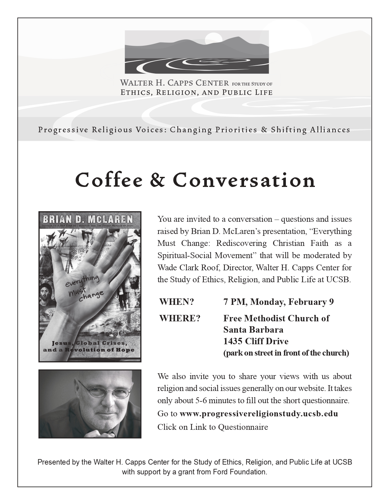 Everything Must Change: Rediscovering Christian Faith as a Spiritual-Social Movement Event Image