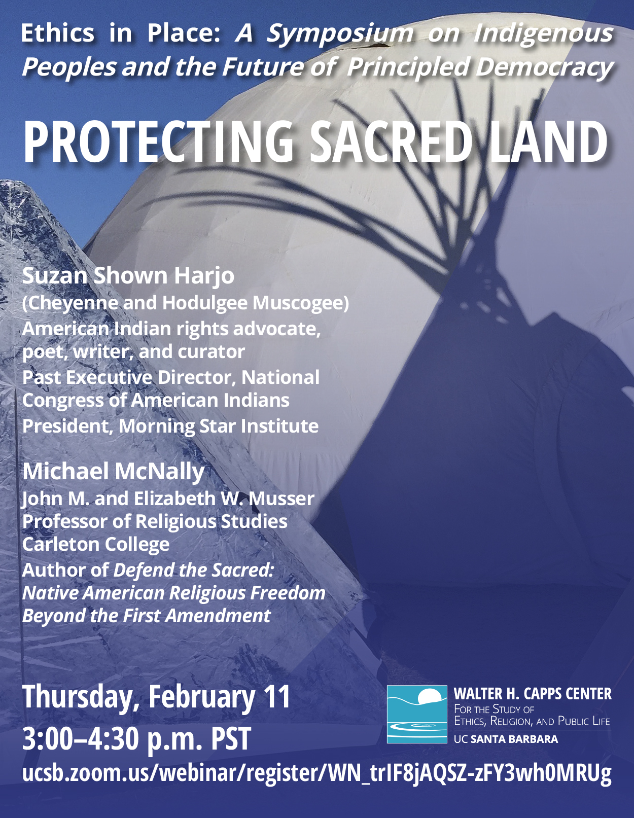 Protecting Sacred Land, with Suzan Shown Harjo and Michael McNally Event Image