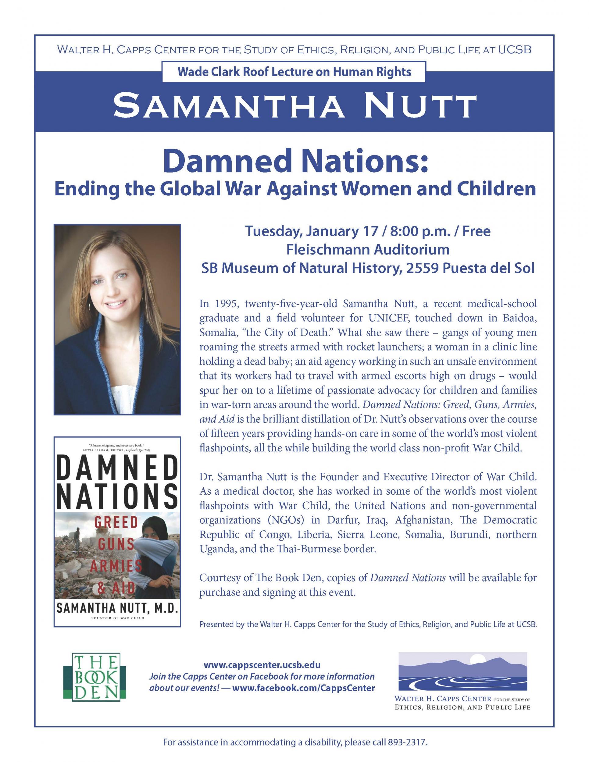 Damned Nation: Ending the Global War Against Women and Children Event Image