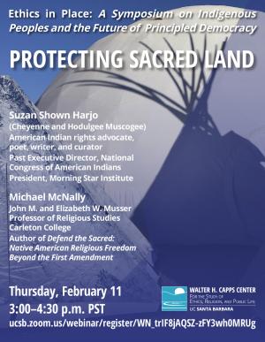 protecting sacred land flier