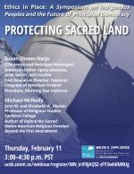 protecting sacred land flier